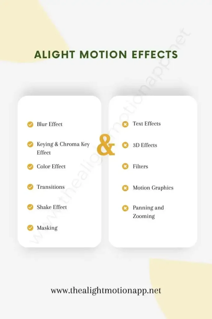 Alight Motion Effects