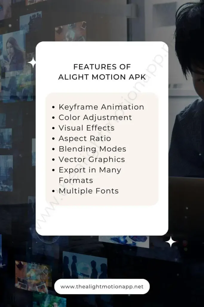 Features of Alight Motion APK