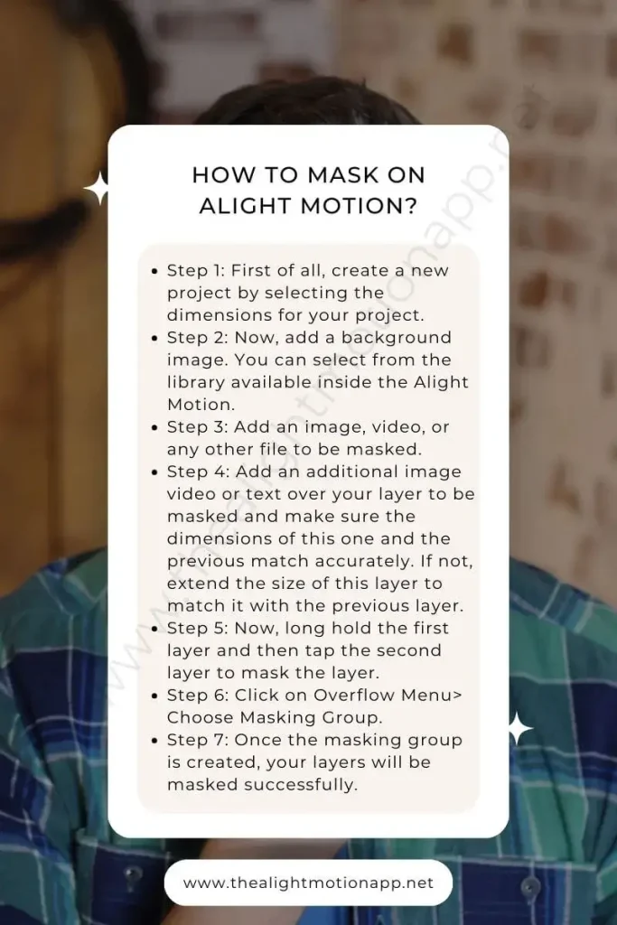 How To Mask On Alight Motion